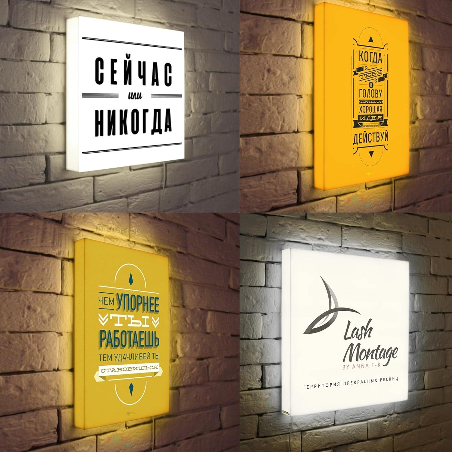 Custom Led Lightbox Sign for Outdoor- Lighted Advertising Sign Outdoor Led Sigange for Business,Salon, Cafés, Bars & Restaurants Logo Lightbox